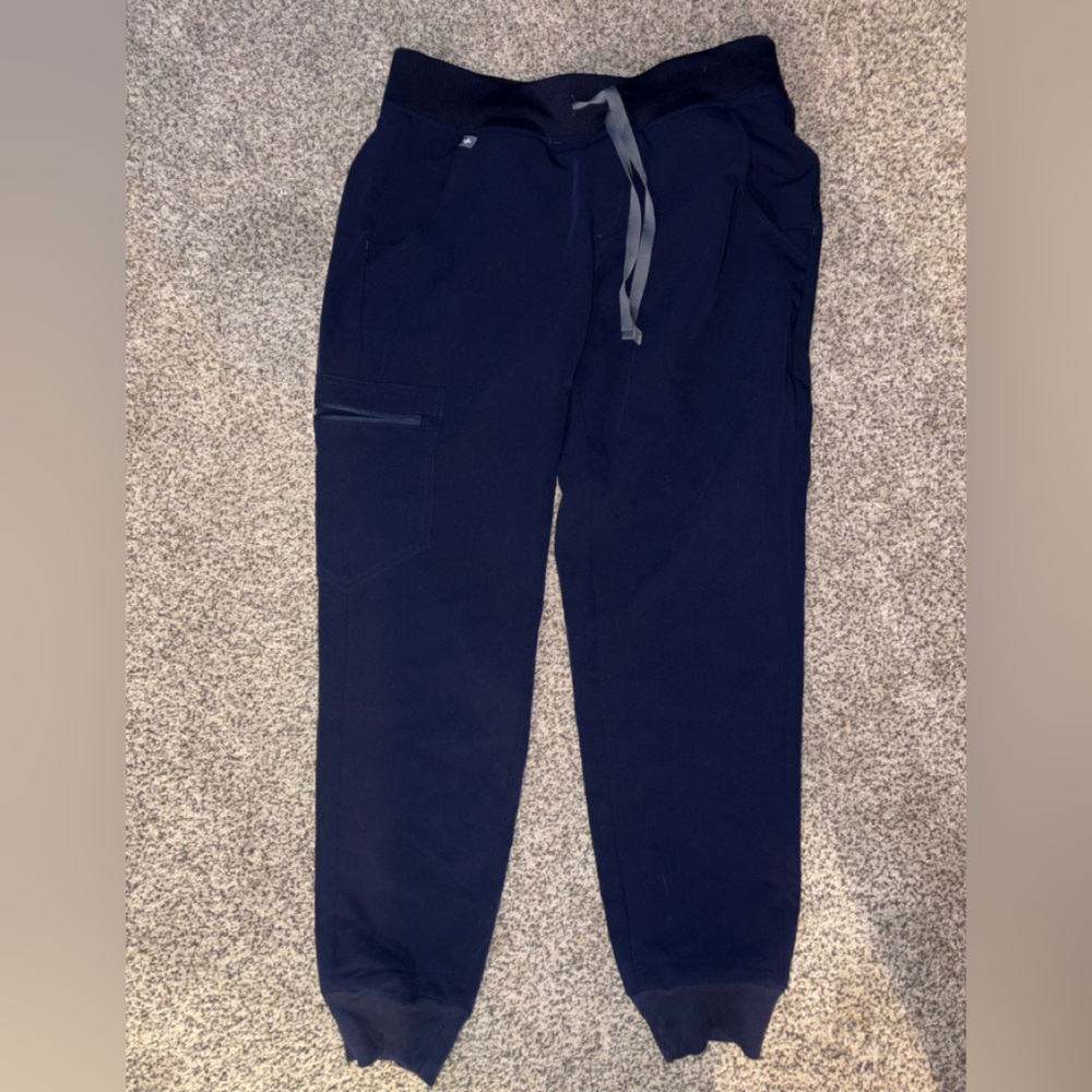 Figs Navy Blue Jogger Scrub Pant
